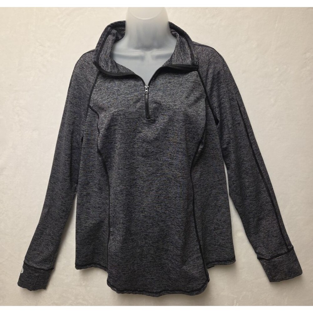 Torrid Super Soft Performance Jersey Half Zip Top Pullover Sz 2 - 2X  Black